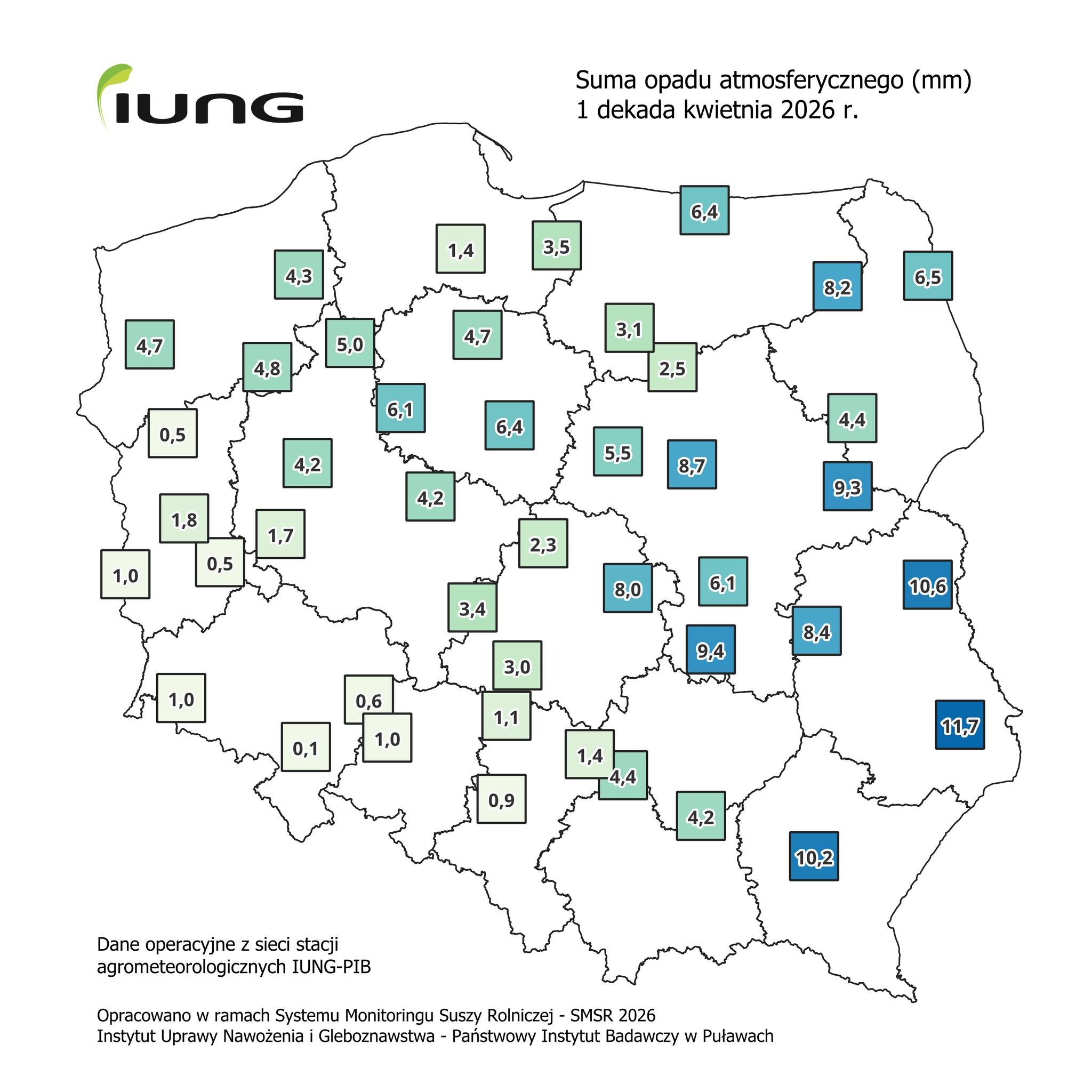 Pierwsza dekada - Kwiecień 2026